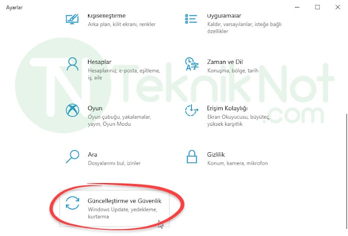 Windows 10 fabrika ayarlarına dönmne