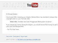 Memenangkan Sengketa di Youtube