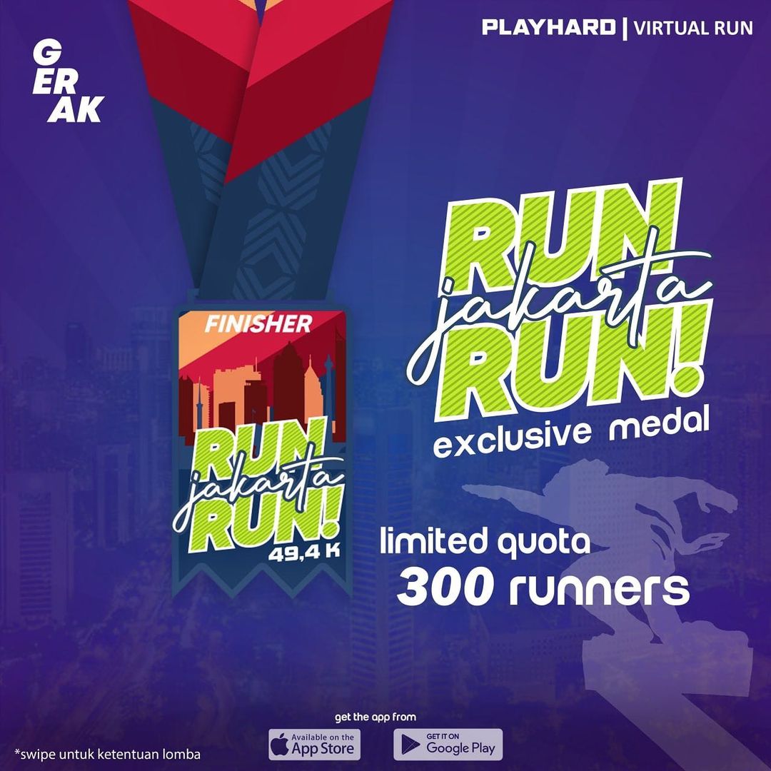 Medali 🔍 Run Jakarta Run • 2021 Medali 🏅 Run Jakarta Run • 2021