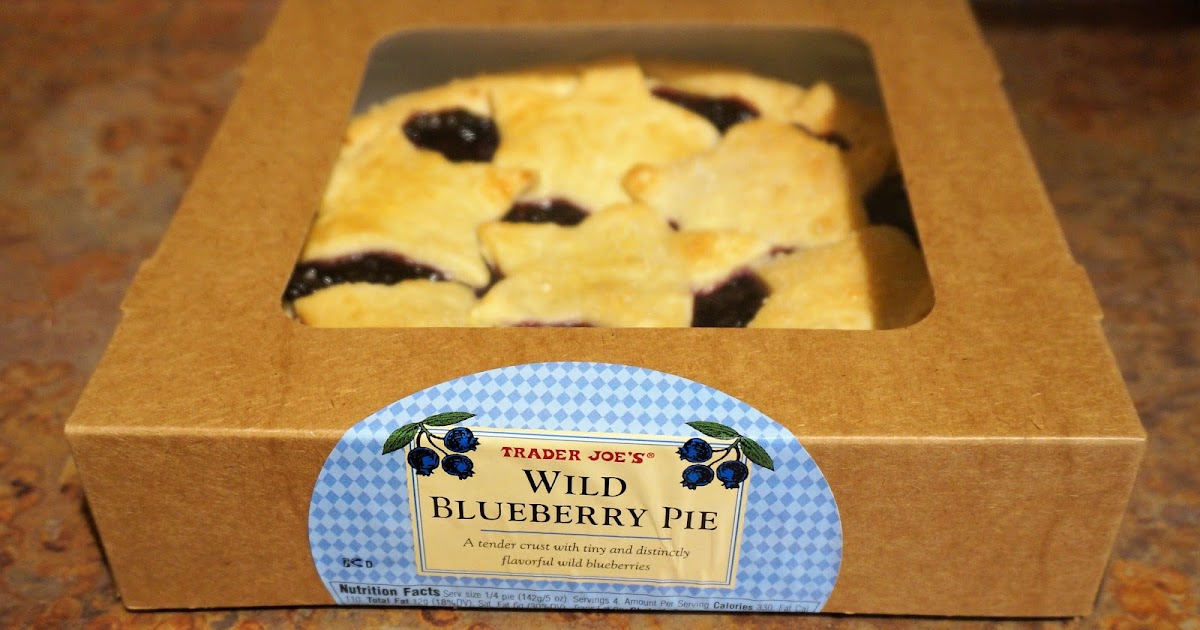 Exploring Trader Joe's Trader Joe's Wild Blueberry Pie