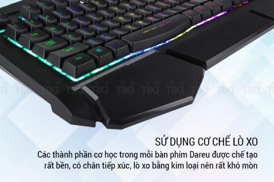 Bàn Phím Game Có Dây DareU LK160 LED Membrane Full-size Bàn Phím Game Có Dây DareU LK160 LED Membrane Full-size