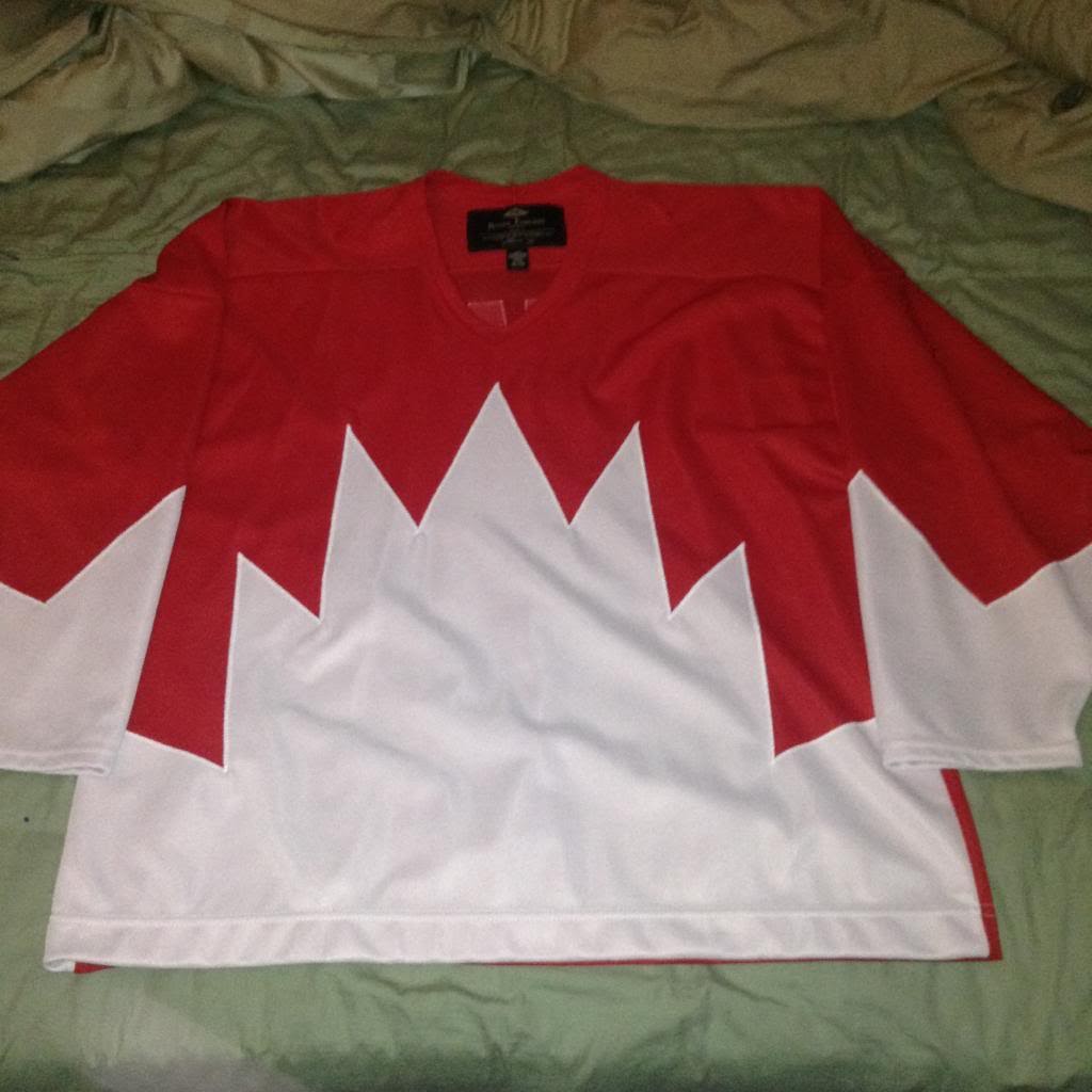 AJH Hockey Jersey Art: Top 5 Favorite Team Canada Jersey