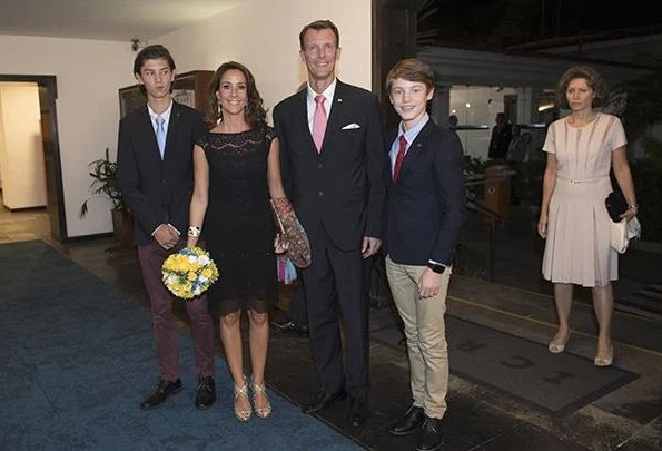 Prince Joachim, Princess Marie, Prince Nikolai and Prince Felix of Denmark attended the concert of Danish National Girls Choir (Danish: DR. Pigekoret)