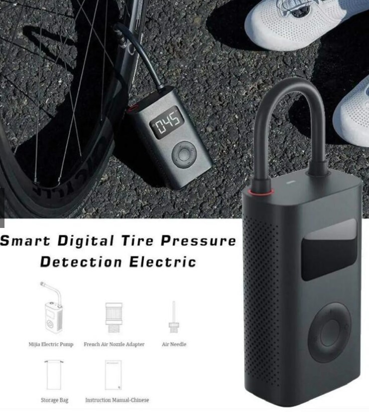 Xiaomi Mini Portable Automatic Tire Pump 2 Mijia Electric Air