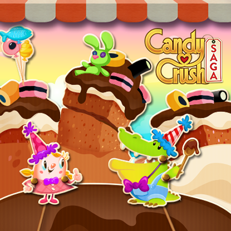 Candy Crush Saga level 2856-2870