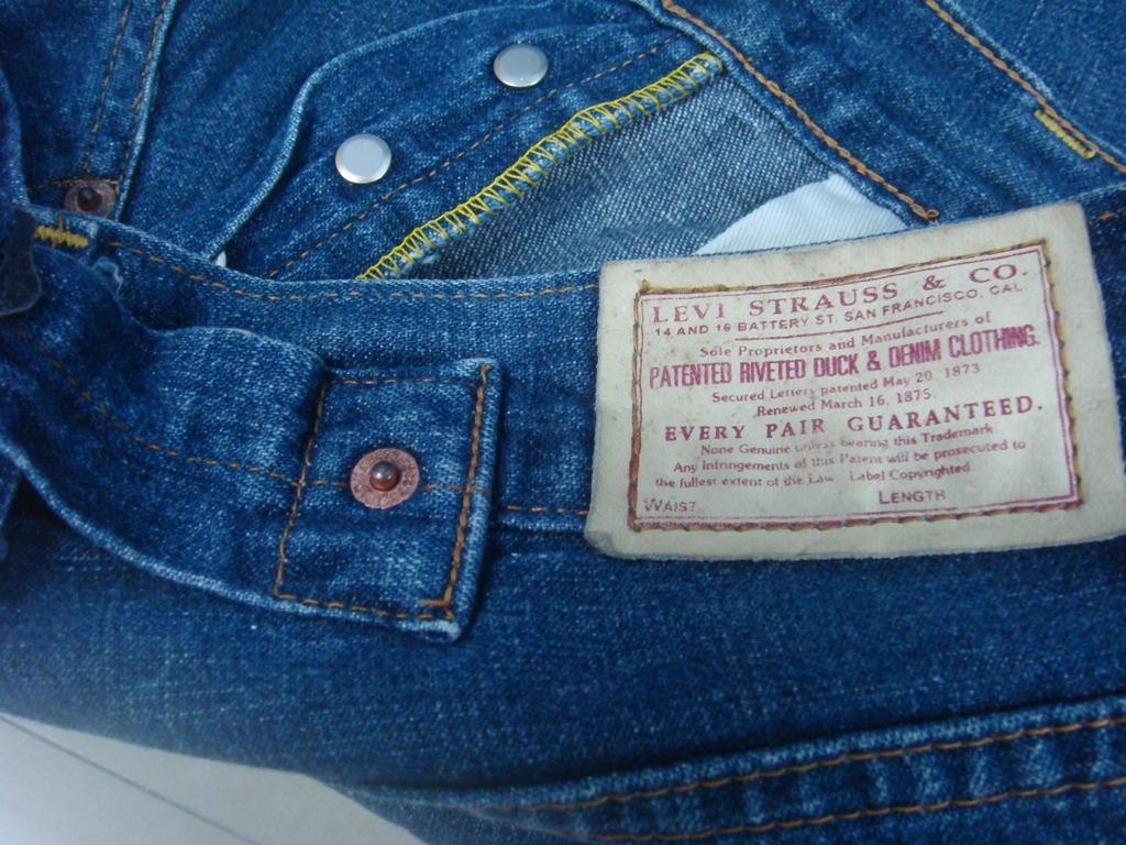 Kobe Bundle: PROMOTIONS~~ Repro Levis first blue jeans rivet 1873 (SOLD)
