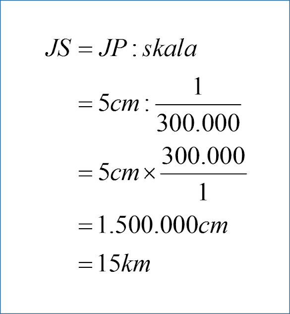 Contoh Soal Jarak Sebenarnya Contoh Soal Jarak Sebenarnya