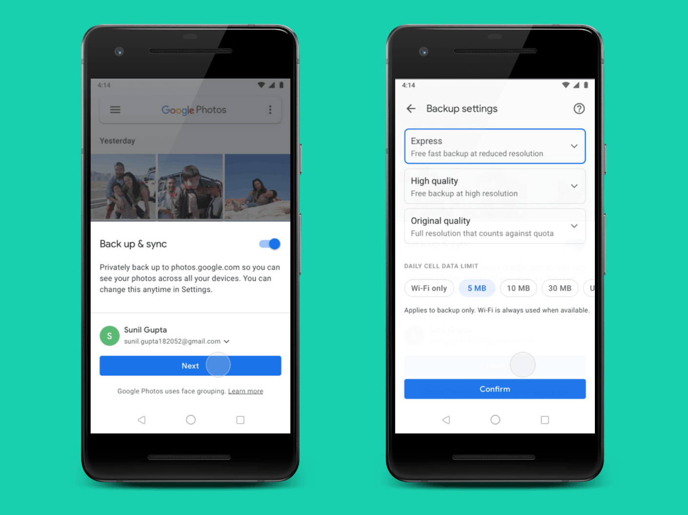Google Photos is getting Express backups and various data cap features