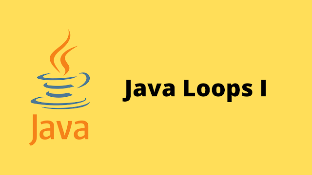 HackerRank Java Loops I problem solution
