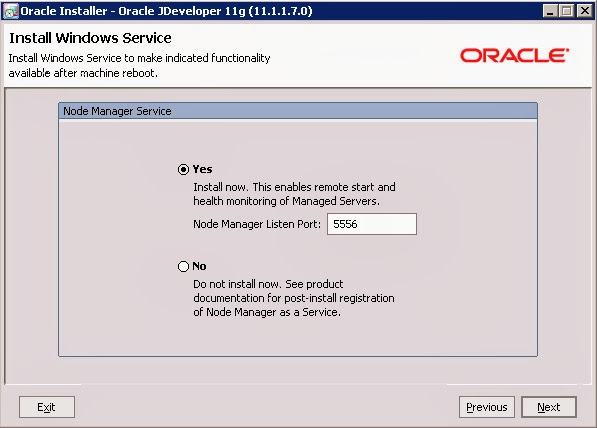 Come let's get confused ! : Installing Oracle JDeveloper 11.1.1.7.0 ...