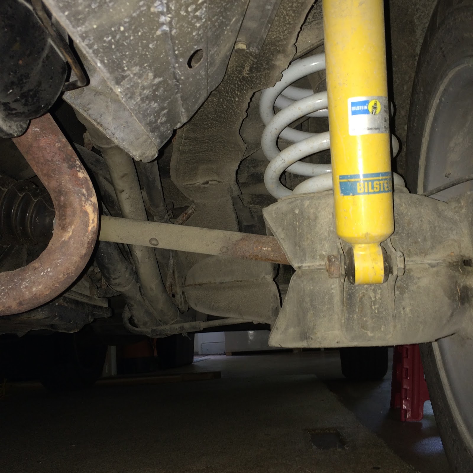 Lift Springs, Bilstein shocks, bushings...