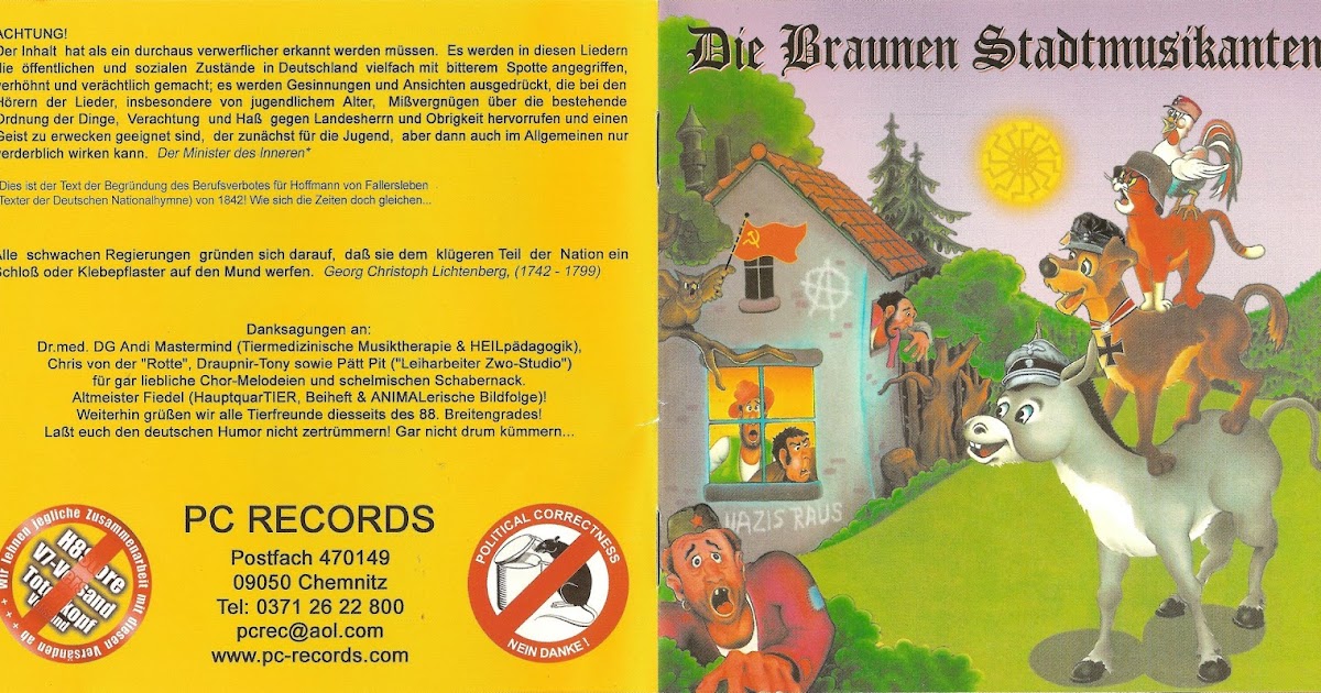 Gigi Und Die Braunen Stadtmusikanten Ab In Den Süden https://t.me/NordsturmJoker: Gigi & Die Braunen Stadtmusikanten - Braun