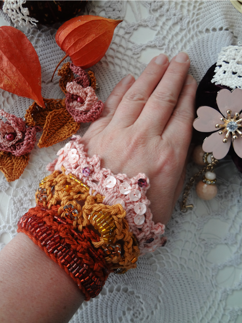 The Golden Hour Cuff - crochet pattern release