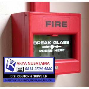 Jual Alarm Break Glass Tombol Kebakaran di Surabaya