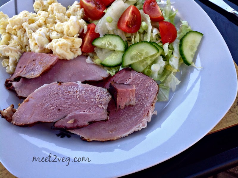 Meet 2 Veg 2 Dins Make A Dinner Leftovers Cola Gammon with