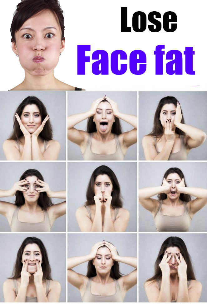 how to lose face fat in a week