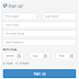 Bootstrap sign up page design