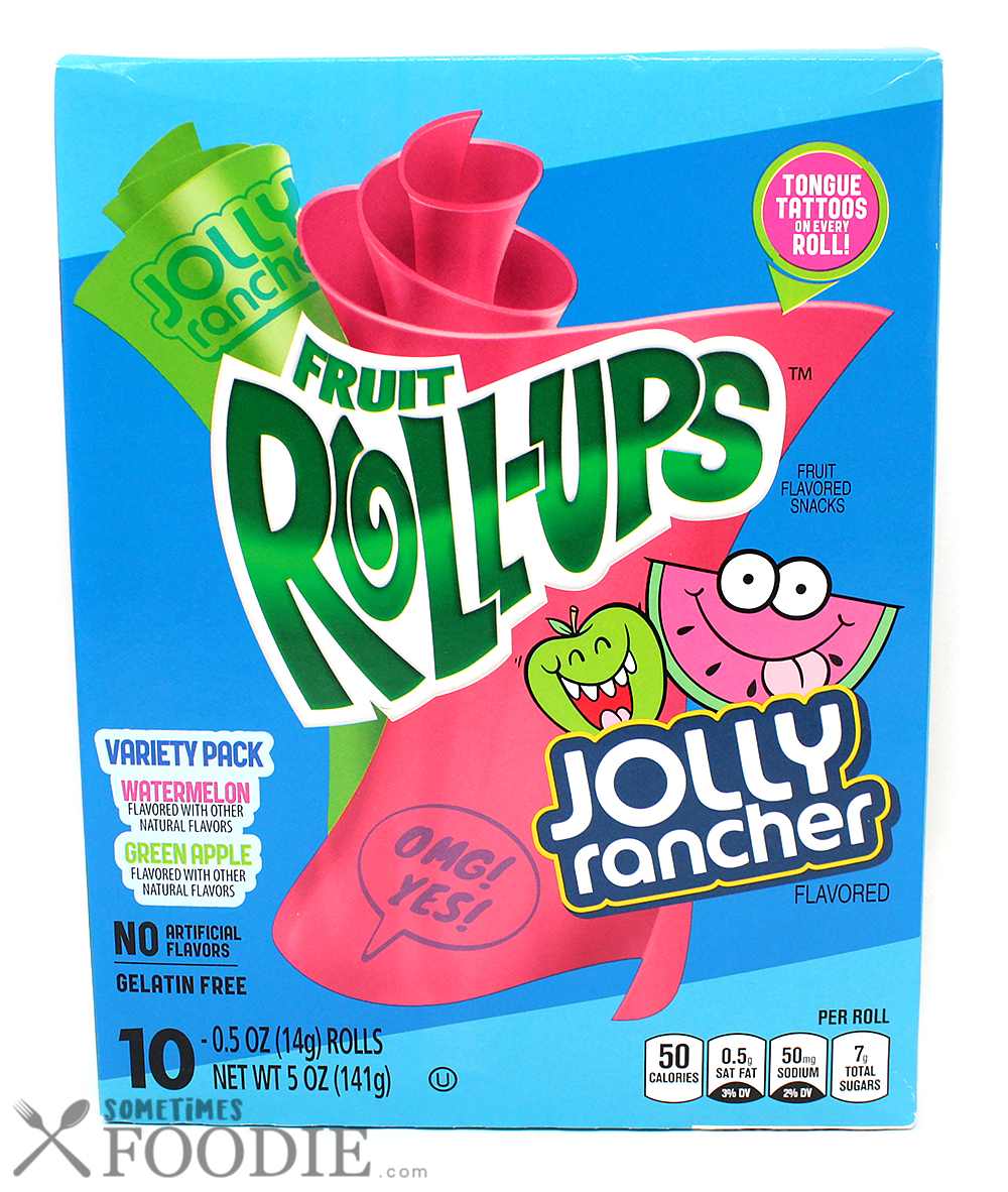 Sometimes Foodie Jolly Rancher Fruit RollUps These Fruit Snacks are
