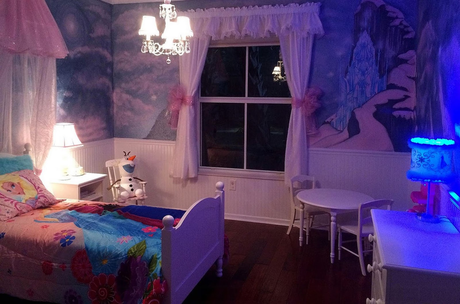 Gambar Desain Wallpaper Kamar Tidur Anak Frozen Musail 84