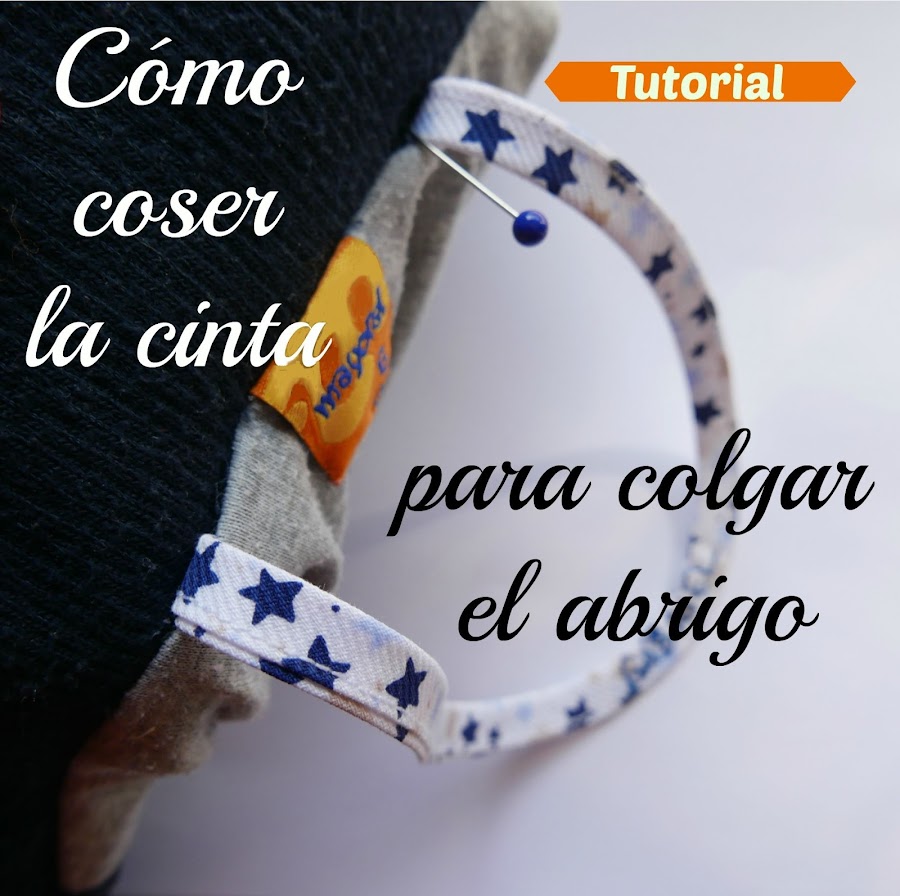 Coser cinta para colgar