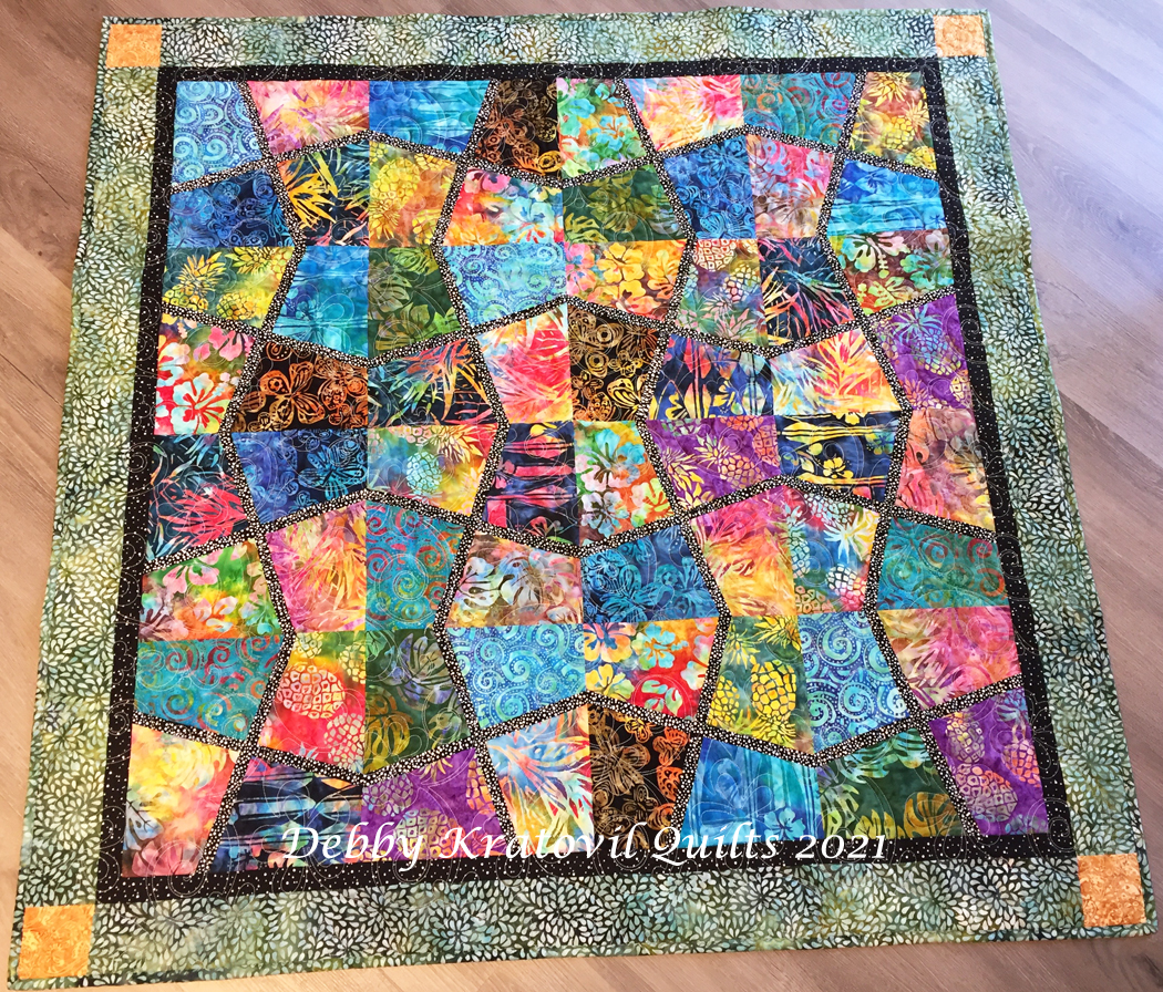 Magic Stax Quilt Finished