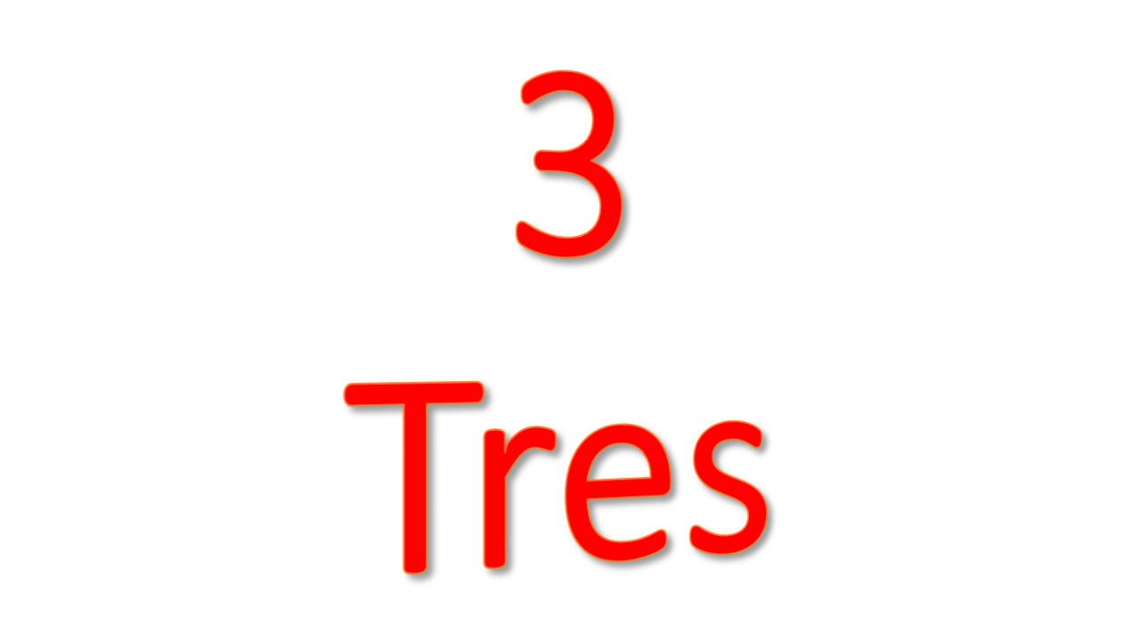 Biblioteca Virtual Lengua De Señas Colombianas: 3 TRES Tres tres