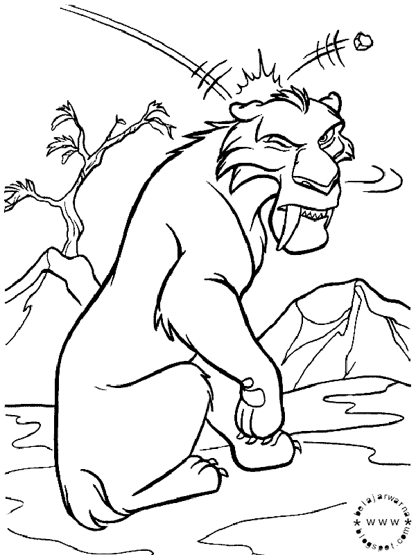 Belajar Mewarnai: Mewarnai Halaman Gambar Binatang