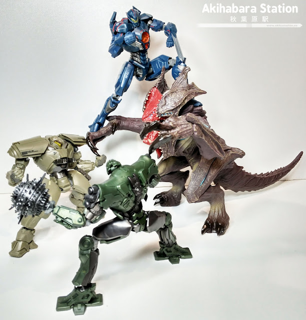Especial Pacific Rim Uprising de Tamashii Nations - Robot Spirits <side> Jaeger Gipsy Avenger, Bracer Phoenix, Titan Redeemer y SOFVI Spirits Raijin