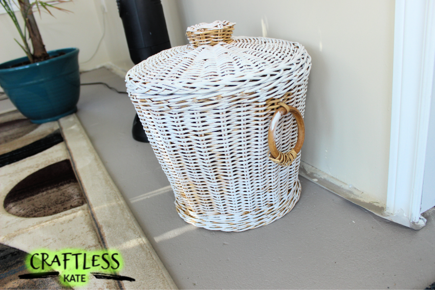 Found This WICKER BASKET...