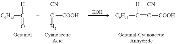 Geranial-Cyanoacetic