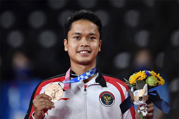 Presiden Jokowi Ucapkan Selamat Kepada Anthony Ginting Yang Sukses Meraih Medali Perunggu