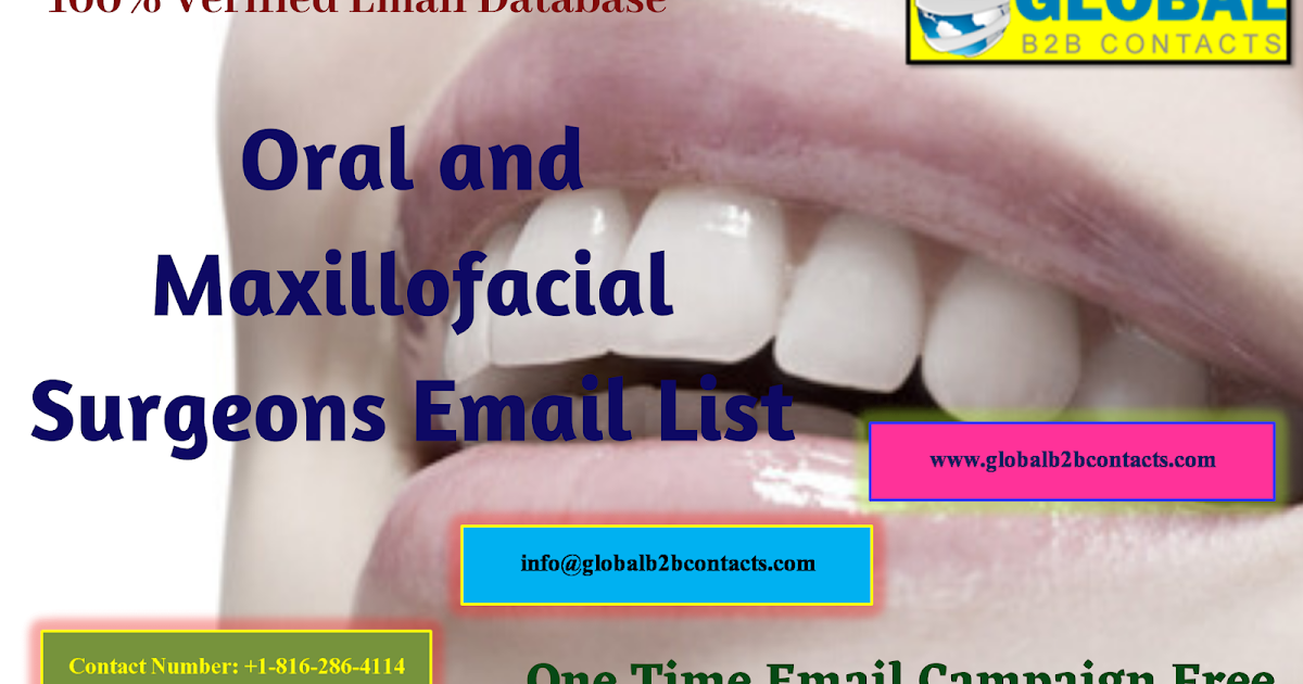 Oral and Maxillofacial Surgeons Email List