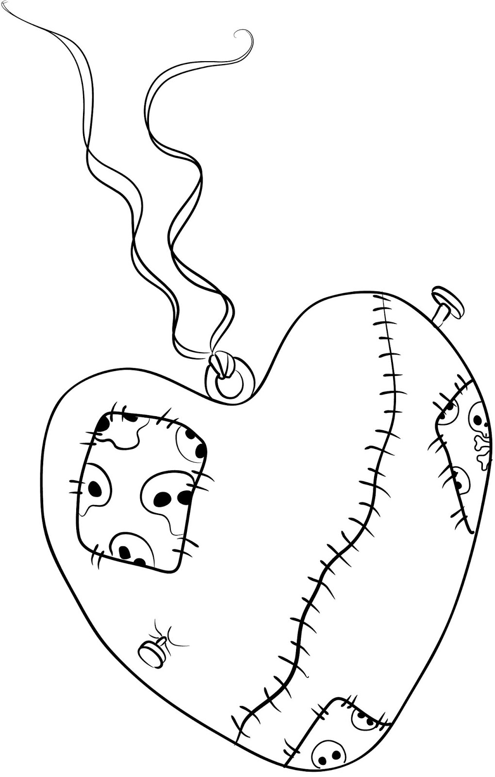 Free Dark Gothic And Halloween Coloring Pages Faery Ink