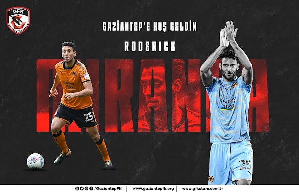 Oficial: Gaziantep, llega Roderick Miranda