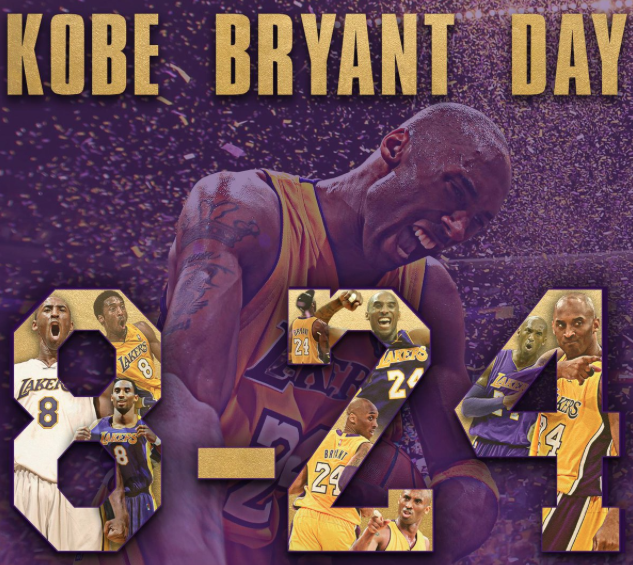 free to find truth 33 37 53 113 121 135 143 Kobe Bryant Day August