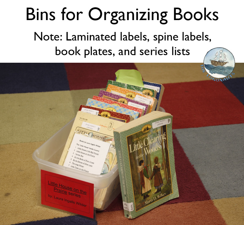 Bins for Organizing Books - Organizing a Classroom Library | The Logonauts