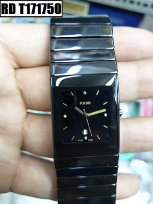 đồng hồ rado mặt vuông dây đá ceramic