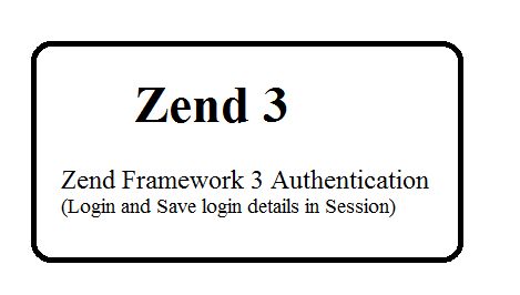 Zend Framework 3 Authentication