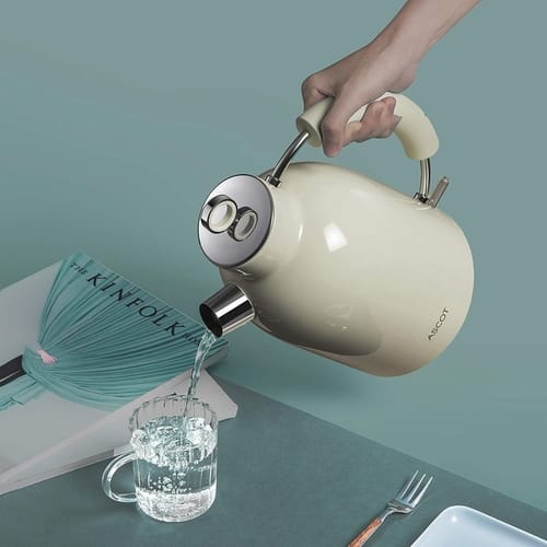 Review ASCOT Stainless Steel Electric Tea Kettle