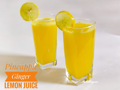 Pineapple Ginger Lemon Juice