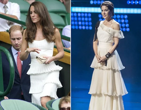 Chanel director Karl Lagerfeld presciently dubbed the willowy brunettes “royal sisters” even before Kate Middleton got married Prince William in 2011. Danish Crown Princess Mary and Kate Middleton