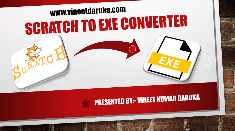 Scratch exe. Sb3 to exe