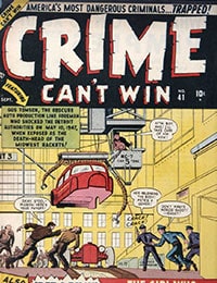 Crime Can't Win Comic