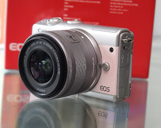 Jual Kamera Canon Eos M100 Lensa Kit STM Fullset