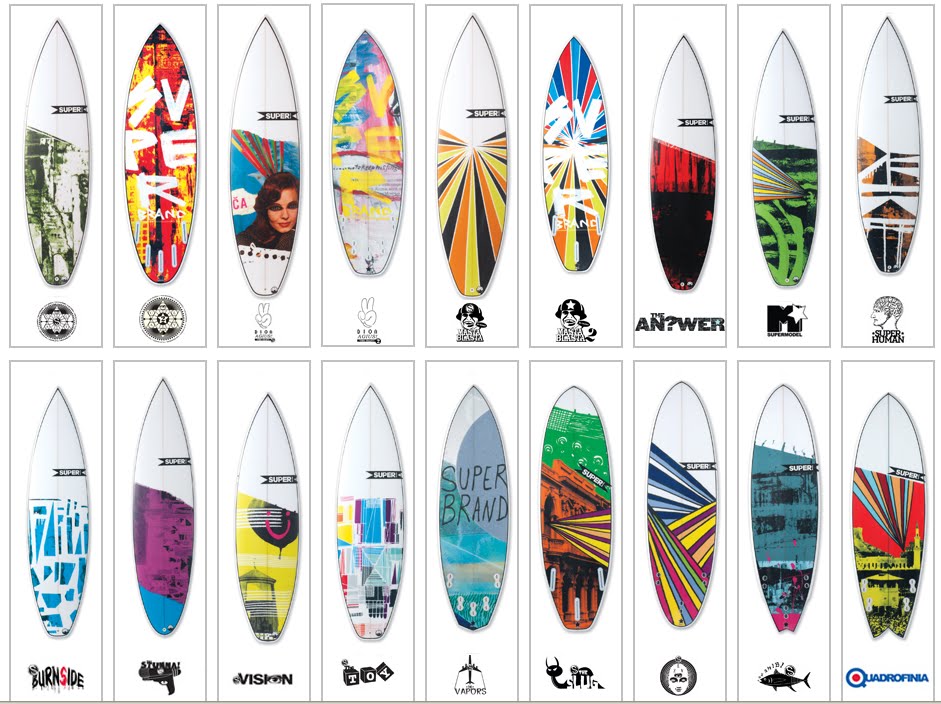 Escola de Surf e Bodyboard quilhas e barbatos SUPERbrand com novos modelos
