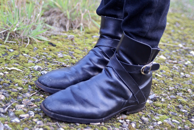 boots à boucles vintage blog mode homme