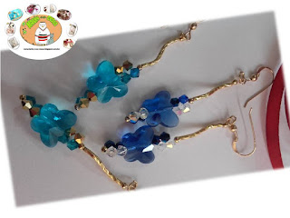 Pendientes emoción turquesa y azul Pendientes emoción turquesa y azul