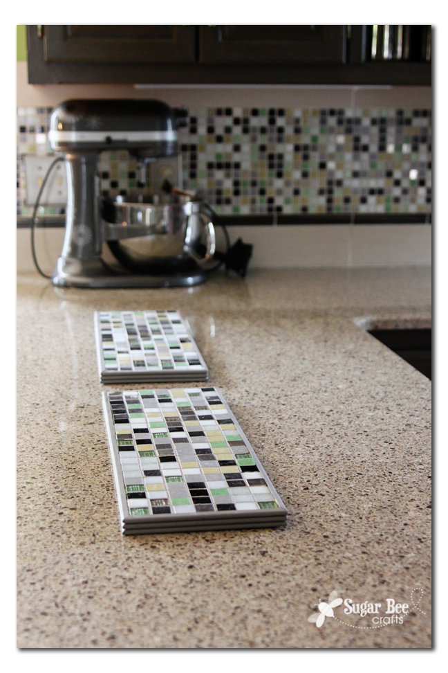 DIY Tile Trivet How to Make Large Homemade Trivets out of Tiles