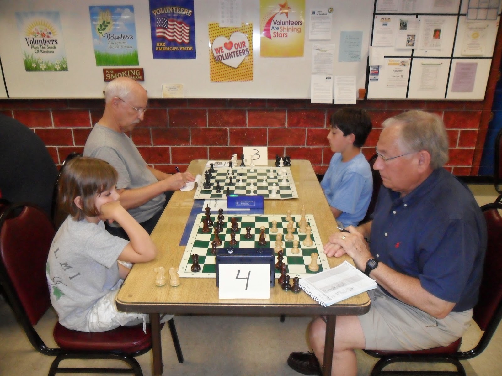 Livingston County Chess Blog: Round Four of the LCCC 2014 Summer League