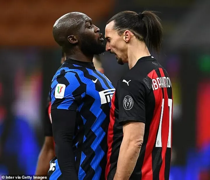 Zlatan and Lukaku fined for a combined sum of £7,000 for Milan Derby bust-up